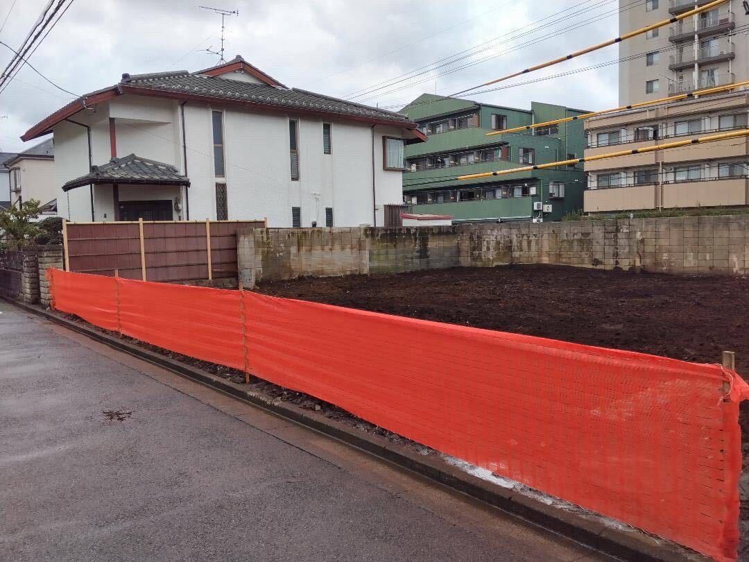 小平市上水南町の解体工事の画像