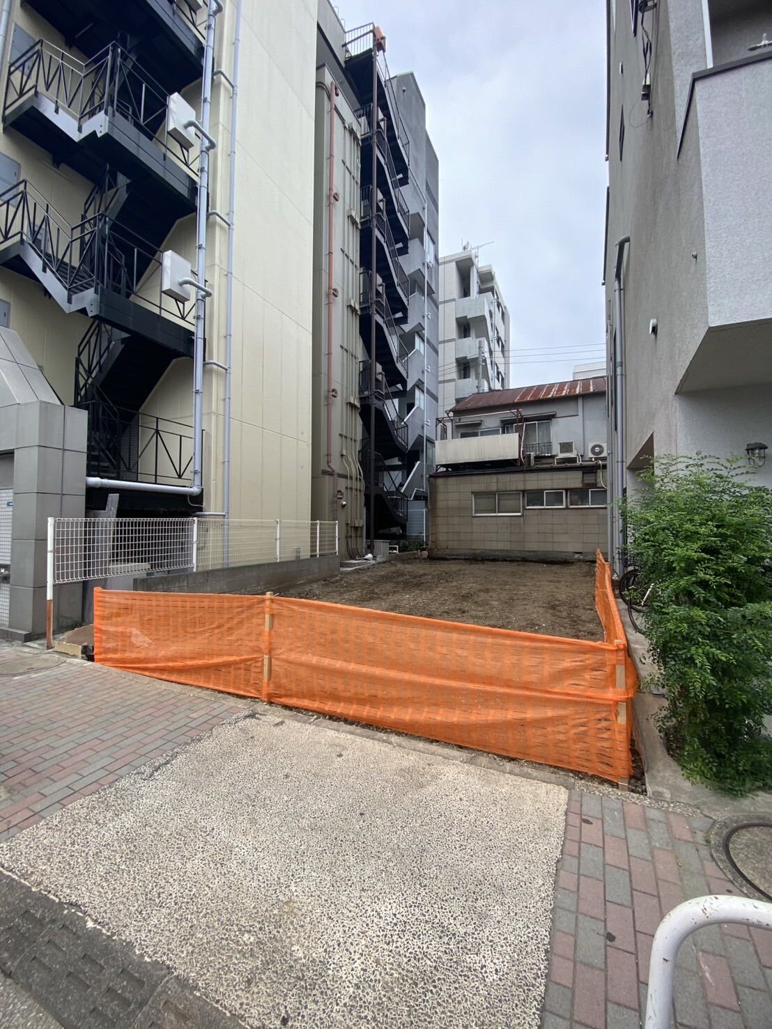 江東区越中島の解体工事の画像