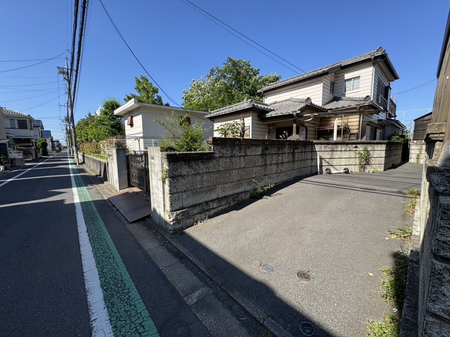 葛飾区西水元の解体工事の画像