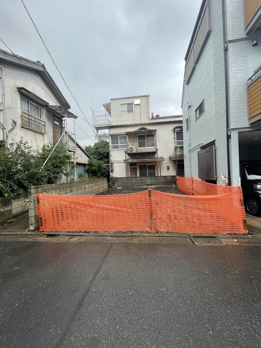 葛飾区堀切の解体工事の画像