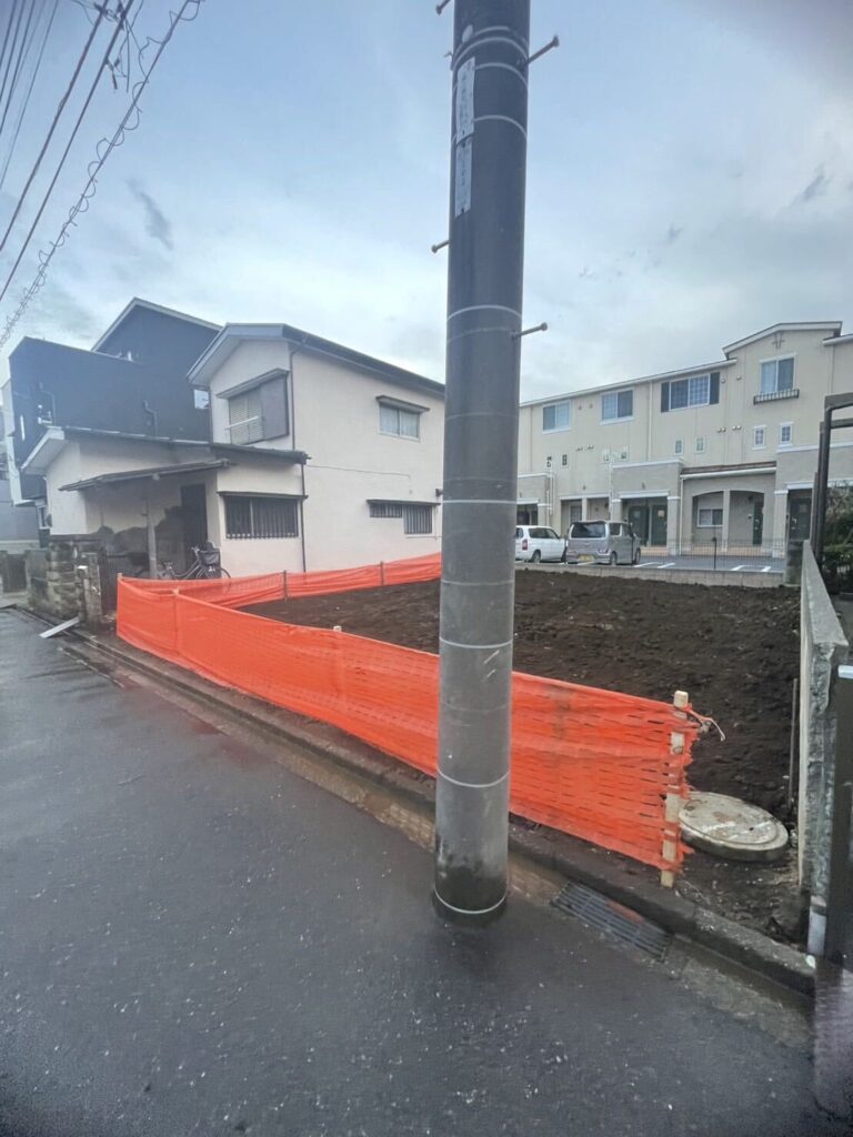 志木市中宗岡の解体工事