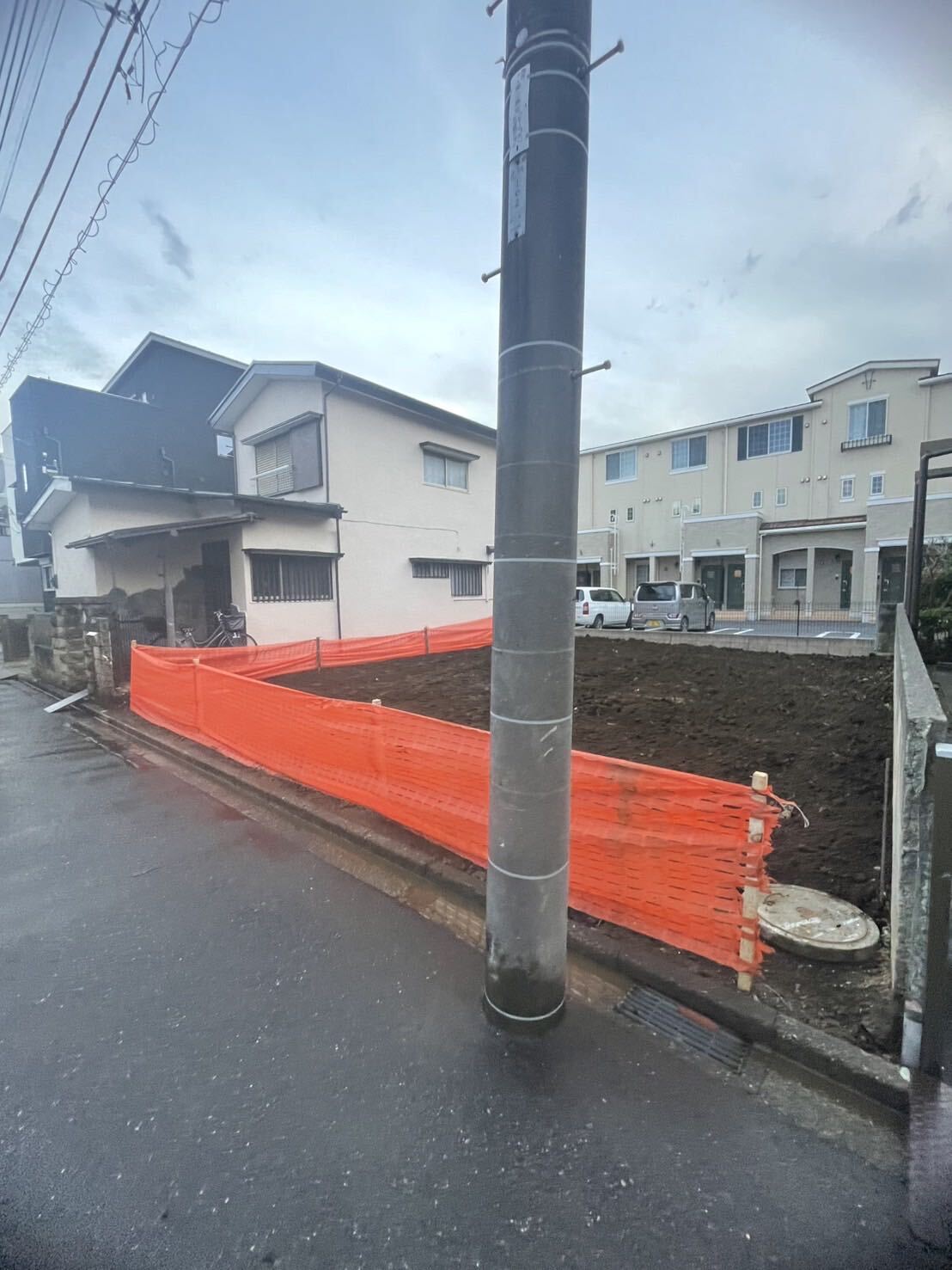 志木市中宗岡の解体工事の画像