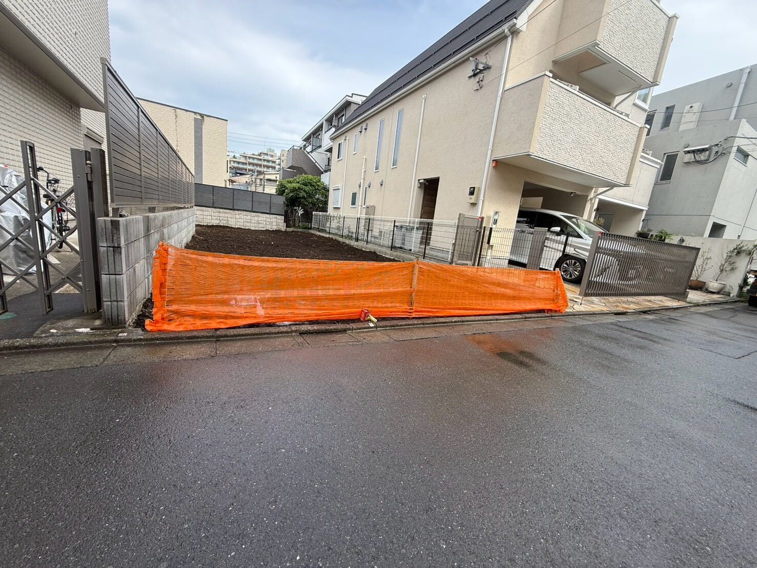 品川区南品川の解体工事の画像
