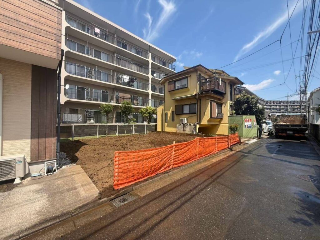新座市野火止の解体工事