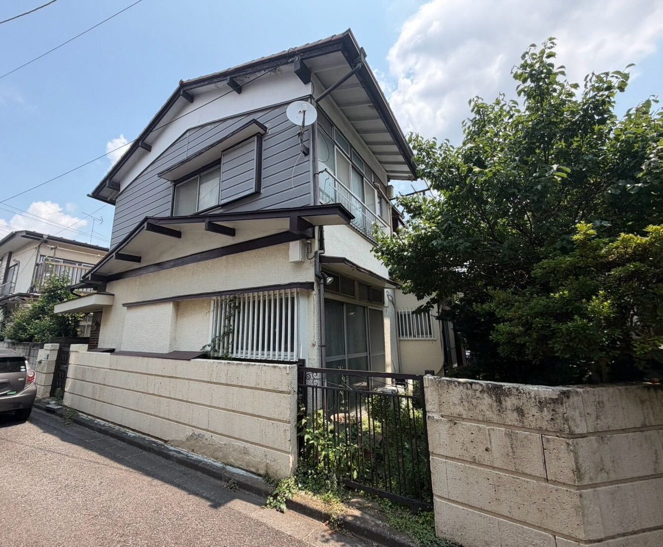 練馬区大泉学園町の解体工事の画像