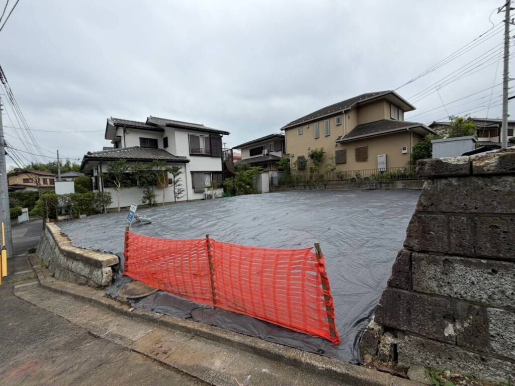 横浜市戸塚区鳥が丘の解体工事