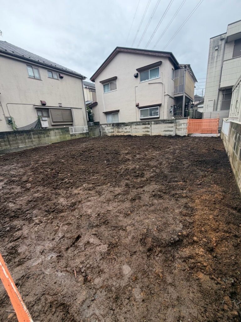 小平市花小金井南町の解体工事