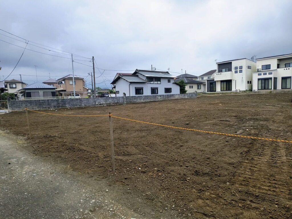 足柄上郡開成町延沢の解体工事