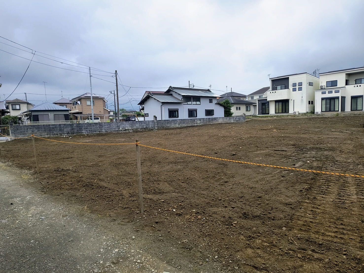 足柄上郡開成町延沢の解体工事の画像