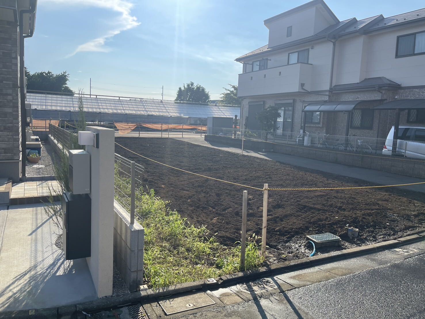清瀬市中清戸の解体工事の画像