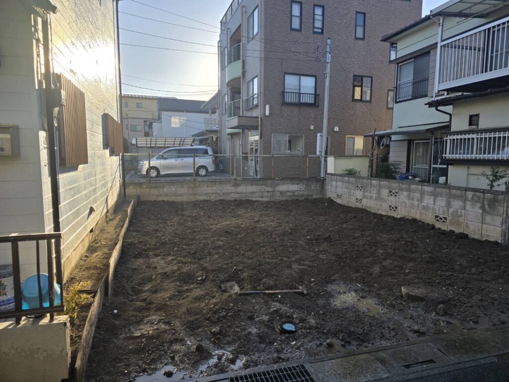 越谷市越ヶ谷の解体工事