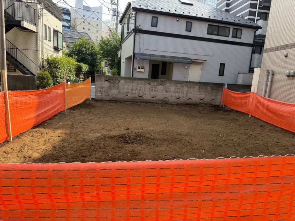中野区中央の解体工事