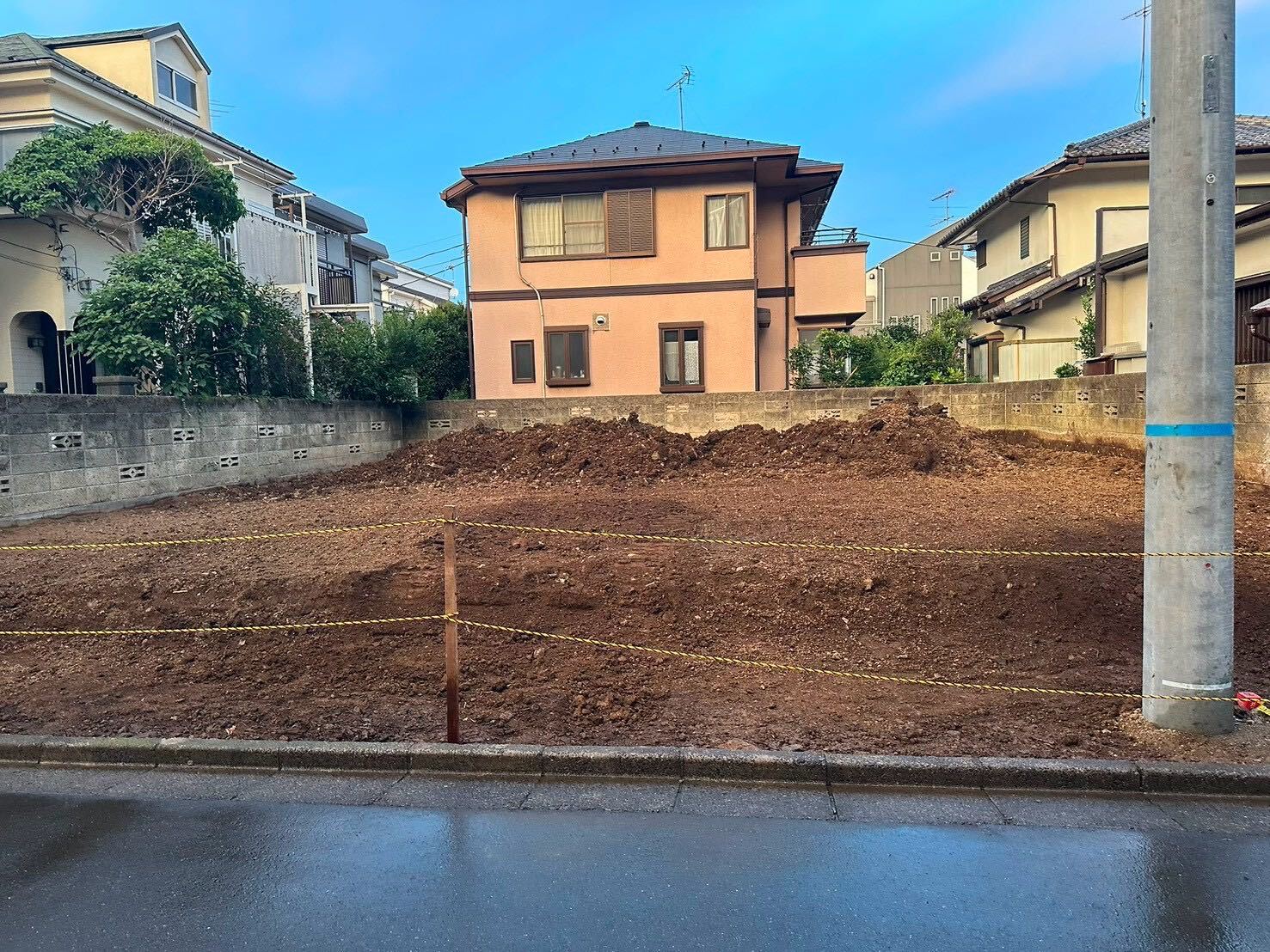 大和市上和田の解体工事の画像