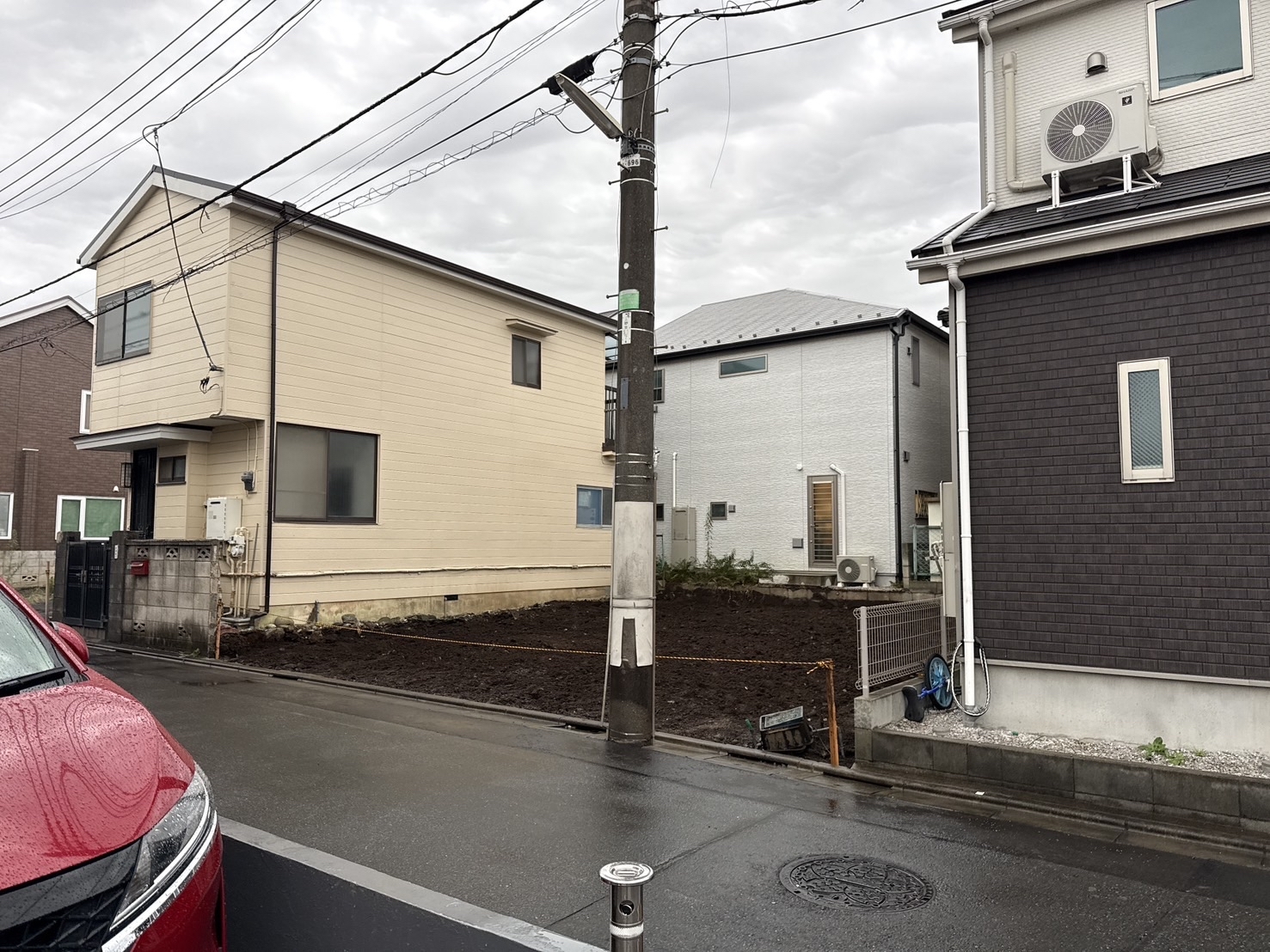 練馬区田柄の解体工事の画像